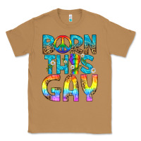 Toasted Coconut Western Born This Gay Classic Tee - BundleAndBundleShop