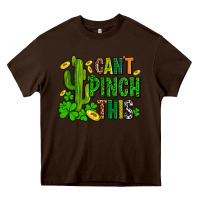 Chocolate Brown cant pinch this with clovers Heavy Core Tee - AdoDesignShop