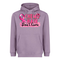 Lavender Breast Cancer Chemo hair don't care Heavyweight Hoodie - FaDigitalArtStudio