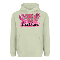 Matcha Breast Cancer Chemo hair don't care Heavyweight Hoodie - FaDigitalArtStudio
