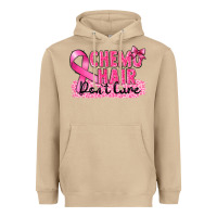 Mushroom Breast Cancer Chemo hair don't care Heavyweight Hoodie - FaDigitalArtStudio