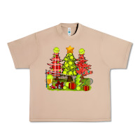 Burro Christmas With Tennis Trees Urban Heavy Tee - BundleAndBundleShop