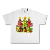 Lunar Rock Christmas With Tennis Trees Urban Heavy Tee - BundleAndBundleShop