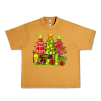 Peanut Butter Christmas With Tennis Trees Urban Heavy Tee - BundleAndBundleShop