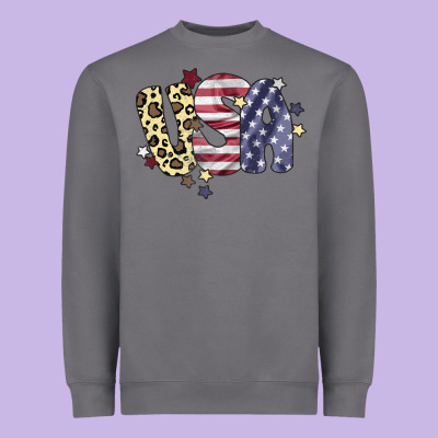 Usa America Heavyweight Sweatshirt Designed By Bettercallsaul
