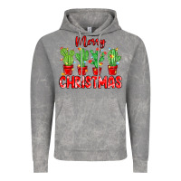 Cloud Rock Merry Christmas Cactuses Vintage Hoodie - MaliasSmallBusiness