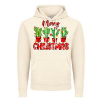 Vintage Artic Merry Christmas Cactuses Vintage Hoodie - MaliasSmallBusiness