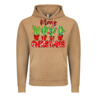 Vintage Camel Merry Christmas Cactuses Vintage Hoodie - MaliasSmallBusiness