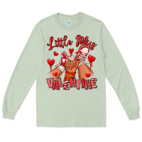 Matcha little miss valentine afro kid sneakers Long Sleeve Tee - RanaPortraitStore