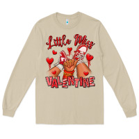 Mushroom little miss valentine afro kid sneakers Long Sleeve Tee - RanaPortraitStore