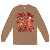 Toasted Coconut little miss valentine afro kid sneakers Long Sleeve Tee - RanaPortraitStore