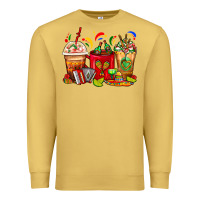 Antique Gold Mexico Coffee Cups Premium Sweatshirt - FaDigitalArtStudio