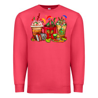 Cardinal Mexico Coffee Cups Premium Sweatshirt - FaDigitalArtStudio