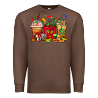 Chestnut Mexico Coffee Cups Premium Sweatshirt - FaDigitalArtStudio