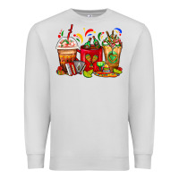Dove Grey Mexico Coffee Cups Premium Sweatshirt - FaDigitalArtStudio