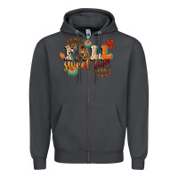 Smoke fall sweet fall Zipper Hoodie - CowGirlArtShop