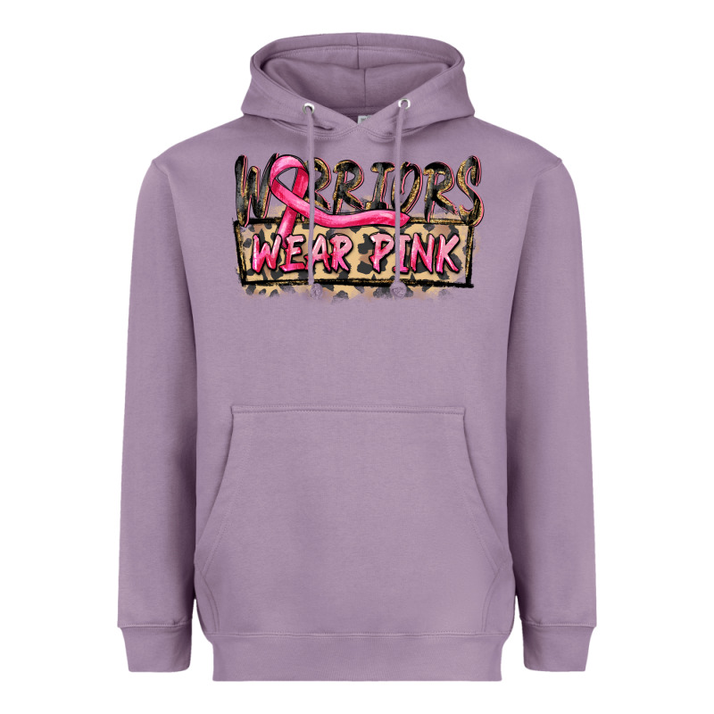 Warriors Wear Pink Heavyweight Hoodie by FaDigitalArtStudio | Teevron
