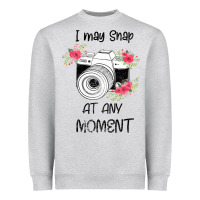 Heather Grey I May Snap At Any Moment Heavyweight Sweatshirt - Bettercallsaul