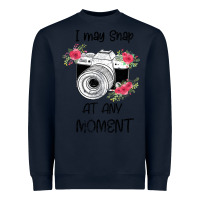 Navy I May Snap At Any Moment Heavyweight Sweatshirt - Bettercallsaul