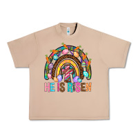 Burro He Is Risen Rainbow Urban Heavy Tee - BundleAndBundleShop