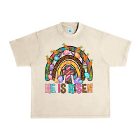 Sandshell He Is Risen Rainbow Urban Heavy Tee - BundleAndBundleShop