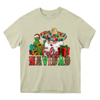 Feliz Navidad Spanish Christmas Heavy Core Tee | Teevron