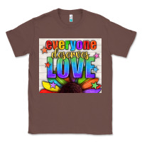 Everyone Deserves Love Pride Lgbtq+ Tumbler Classic Tee | Teevron
