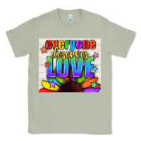 Matcha Everyone Deserves Love Pride LGBTQ+ Tumbler Classic Tee - BundleAndBundleShop