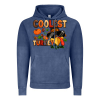 Vintage Denim coolest turkey in town Vintage Hoodie - MaliasSmallBusiness