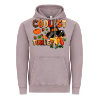 Vintage Zinc coolest turkey in town Vintage Hoodie - MaliasSmallBusiness
