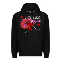Black lips like sugar olivia Premium Hoodie - OliviaCreatesArt