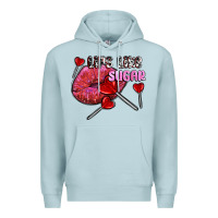 Blue Mist lips like sugar olivia Premium Hoodie - OliviaCreatesArt