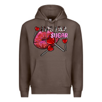 Coffee lips like sugar olivia Premium Hoodie - OliviaCreatesArt