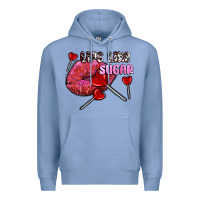 Colony Blue lips like sugar olivia Premium Hoodie - OliviaCreatesArt