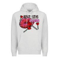 Dove Grey lips like sugar olivia Premium Hoodie - OliviaCreatesArt