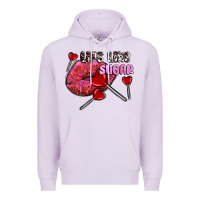 Lilac lips like sugar olivia Premium Hoodie - OliviaCreatesArt