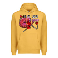 Mustard lips like sugar olivia Premium Hoodie - OliviaCreatesArt
