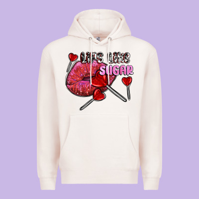 Lips Like Sugar Olivia Premium Hoodie Designed By Oliviacreatesart