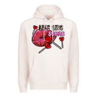 Pale Pink lips like sugar olivia Premium Hoodie - OliviaCreatesArt