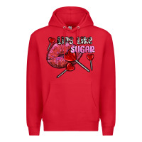 Red lips like sugar olivia Premium Hoodie - OliviaCreatesArt