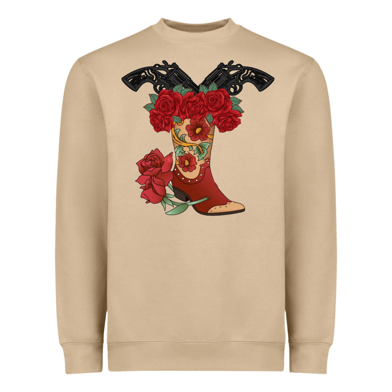 Cowboy Boots Heavyweight Sweatshirt by Bettercallsaul | Teevron