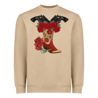 Mushroom Cowboy Boots Heavyweight Sweatshirt - Bettercallsaul