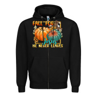 Black fall for jesus he never fails Zipper Hoodie - CowGirlArtShop