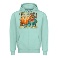 Seafoam fall for jesus he never fails Zipper Hoodie - CowGirlArtShop