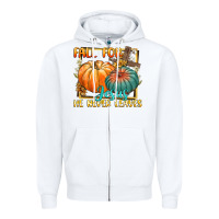 White fall for jesus he never fails Zipper Hoodie - CowGirlArtShop