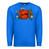 True Royal Camper Coffee Cup Premium Sweatshirt - FaDigitalArtStudio