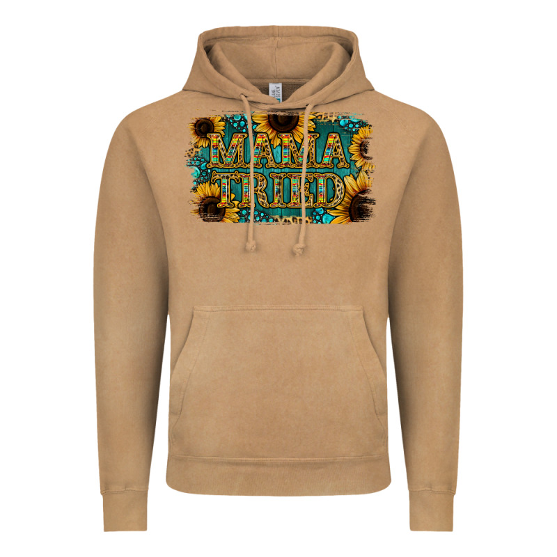 Sunflower Serappe Turquoise Gemstone Mama Tried Vintage Hoodie by Jasminsmagicworld | Teevron