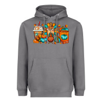 Storm Thanksgiving Coffee Cups Heavyweight Hoodie - FaDigitalArtStudio