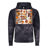 Cloud Black fall vibes coffee Vintage Hoodie - MaliasSmallBusiness
