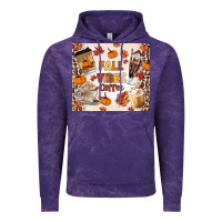 Cloud Purple fall vibes coffee Vintage Hoodie - MaliasSmallBusiness